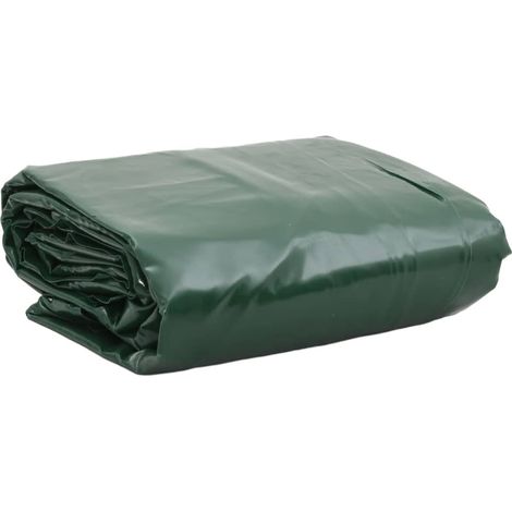 Grüne Plane 1,5 X 6 M 650 G/m²