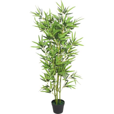 Künstliche Bambuspflanze Im 120-cm-topf, Grün