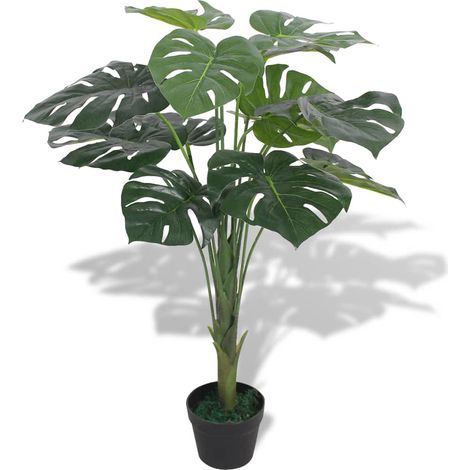 Künstliche Grüne Monstera Im 70-cm-topf