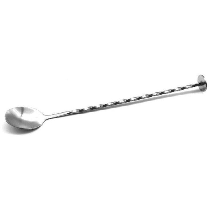 28 Cm Langer Spiralförmiger Cocktaillöffel, Rührlöffel Aus Edelstahl, Weinglas-zubehör