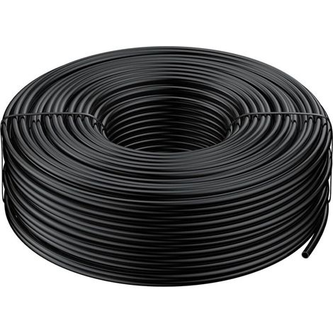 61 M Tropfbewässerungsschlauch 4-6 Mm, Leerer Verteilerschlauch Für Tropfbewässerungssysteme, Schwarzer Polyethylen-tropfschlauch