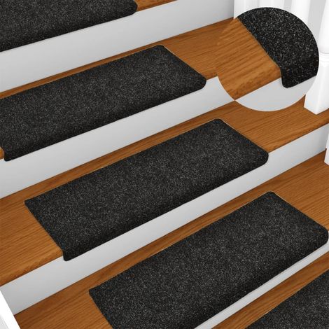 Treppenklebestreifen, 15er-packung, 65 X 21 X 4 Cm, Schwarz, Rechteckiger Rand