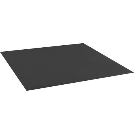 Schwarze Sandkastenabdeckung 120x110 Cm