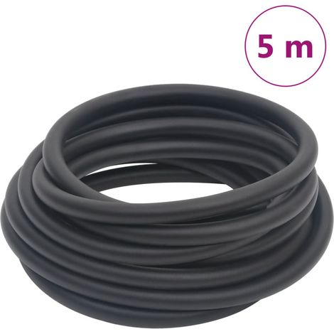 Hybrid-luftschlauch, Schwarz, 0,6 Zoll, 5 M, Gummi Und Pvc