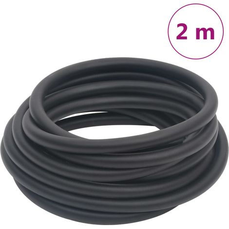 Hybrid-luftschlauch, Schwarz, 1,5 Cm X 2 M, Aus Gummi Und Pvc