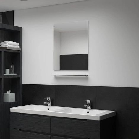 Wandspiegel Mit Ablage, 50 × 60 Cm, Aus Sicherheitsglas