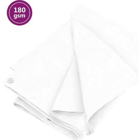 180 G/m² Plane, 3 X 5 M, Weißes Hdpe