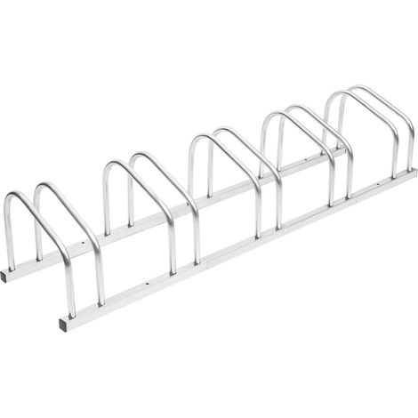 Fahrradständer Für 5 Fahrräder, Aus Verzinktem Stahl