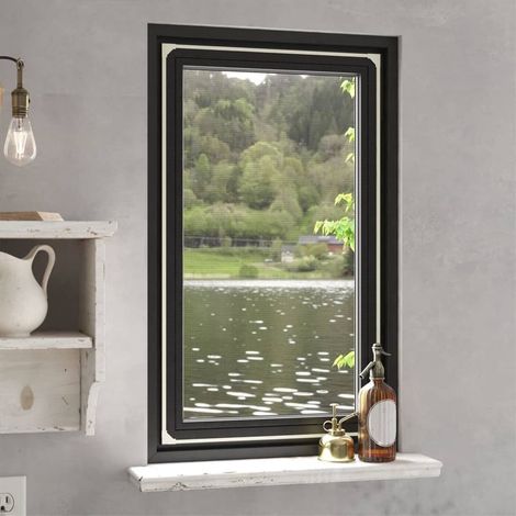 Magnetisches Moskitonetz Für Fenster, Weiß, 80 X 140 Cm