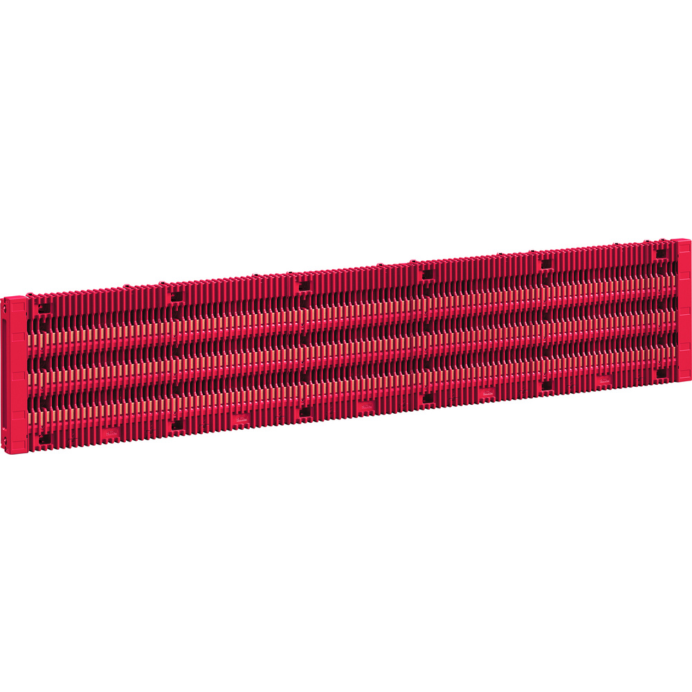 Rittal Komplett-board Rilinex 9360024, 550a 3-polig 60mm 1105x246x49,2mm, Polyamid/kupfer, Ral 35745/ral 9005