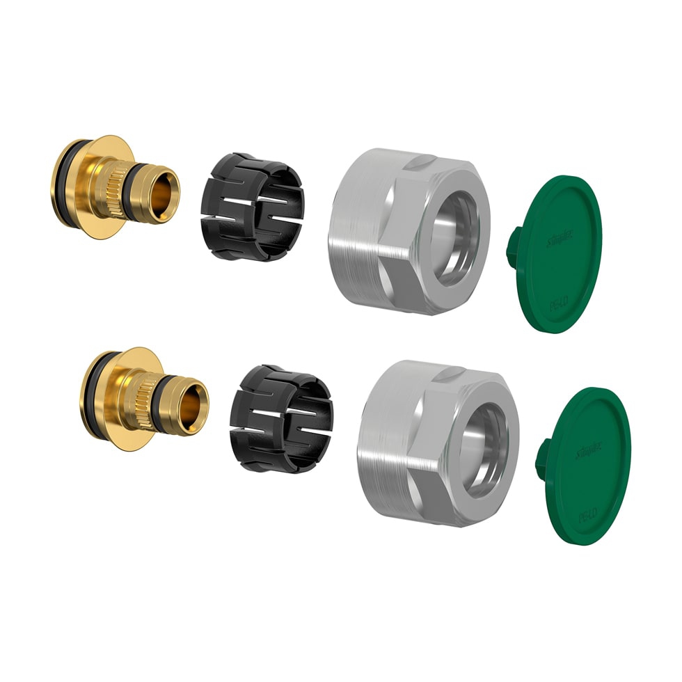 Simplex Sx Klemmverschraubung-set F3 20x2mm X G3/4i Eurok. Ms Vern.