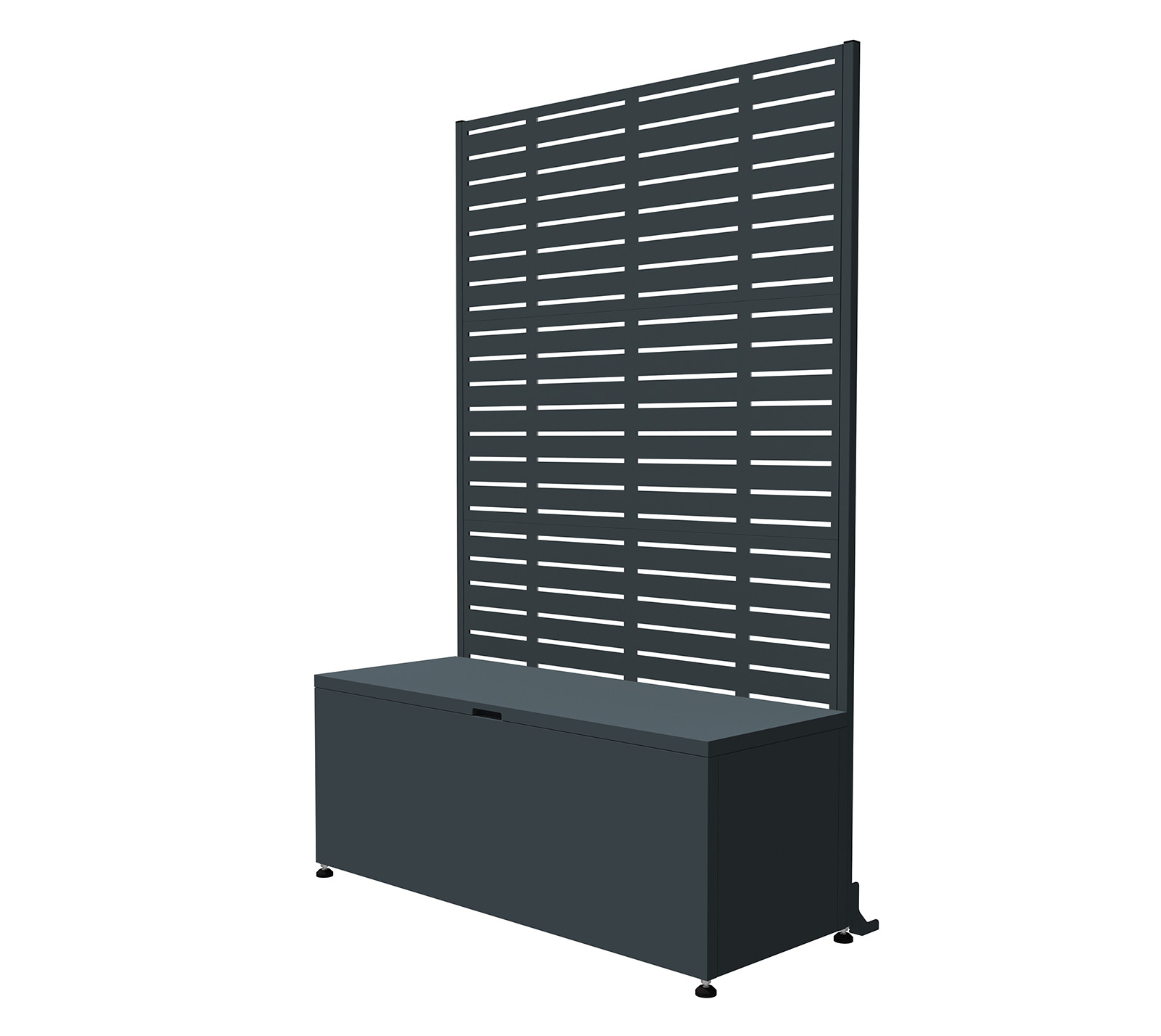 Westmann Gartenbox Inkl. Rankgitter 120x50x190 Cm