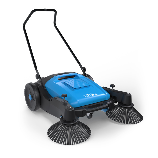 Güde Profi-handkehrmaschine Für Hof, Garten, Einfahrt & Werkstatt, 1050 Mm