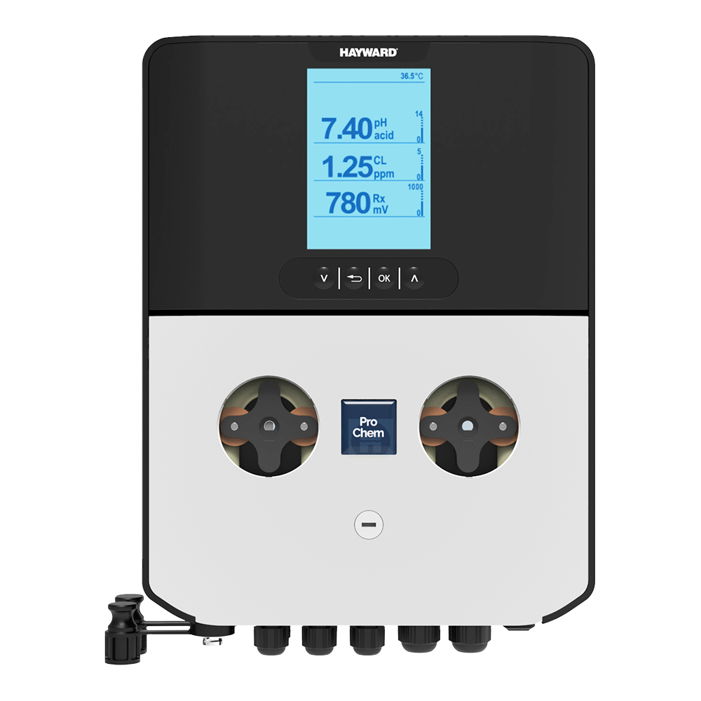 Controlador Automático Ph + Orp + Cl Libre Hayward Pro-chem-dphcl2