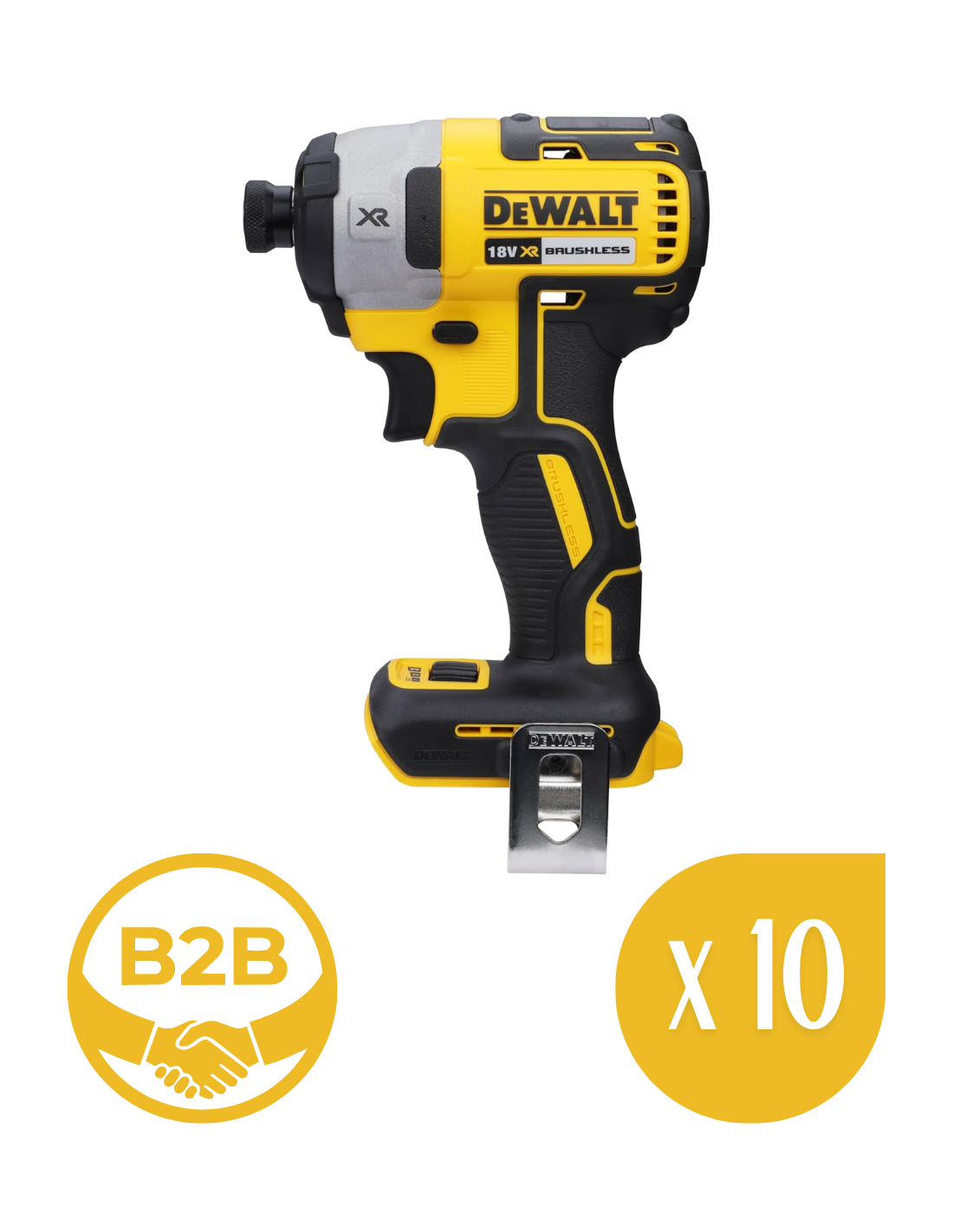 [b2b] Schlagschrauber Dewalt Dcf887n (nur Gerät) 10er-pack