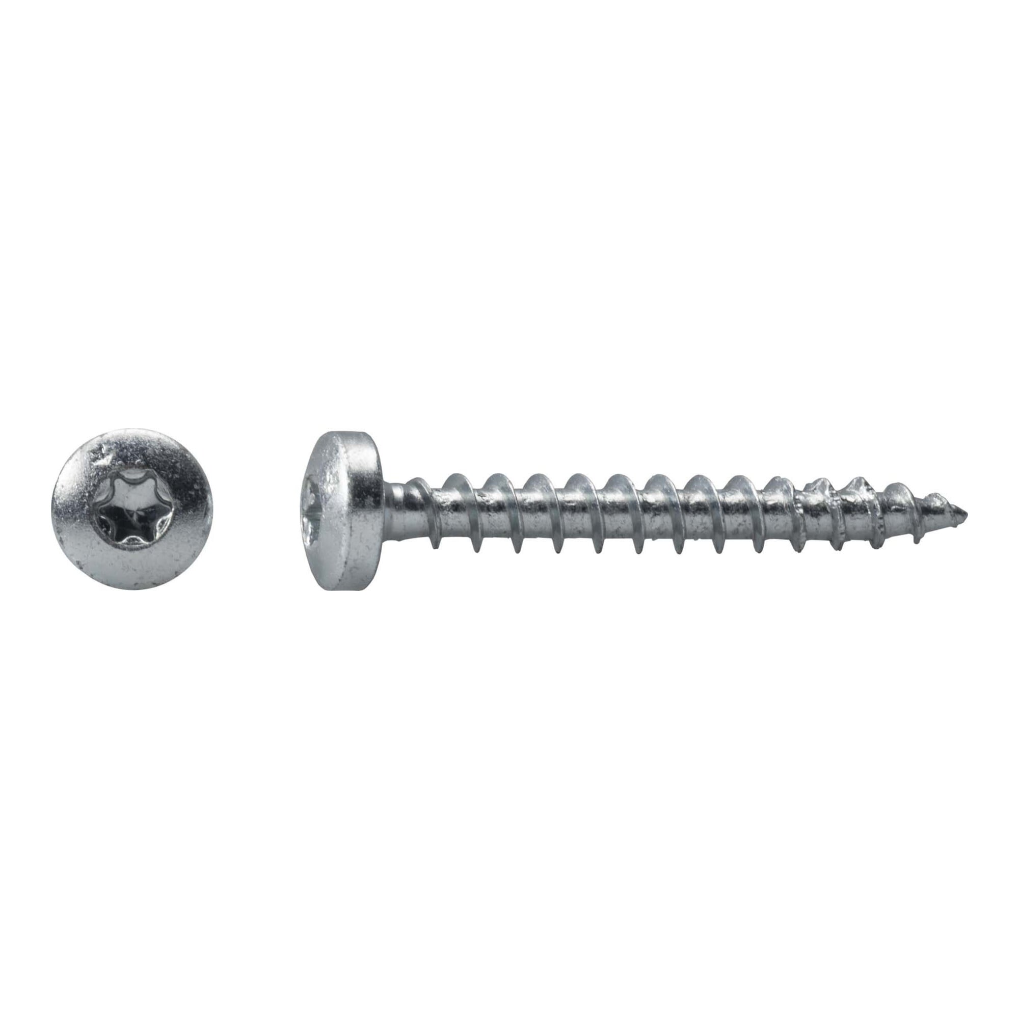 Dresselhaus Universalschraube Jd Plus 4 X 40mm I-stern Pan-head Galv. Verzinkt 100 Stk