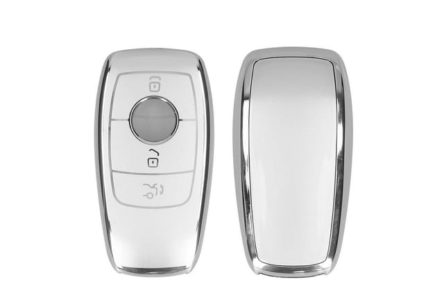 kwmobile Schlüsseltasche Autoschlüssel Hülle für Mercedes Benz (1-tlg), Schlüsselhülle Silikon Case Schlüssel Cover