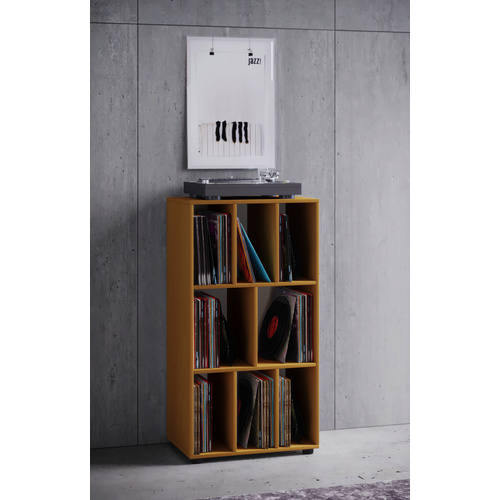 Ebuy24 - Schaltino Regal Retro Für Lp Platten Rack 8 Regale Buche Dekor. Bild 2