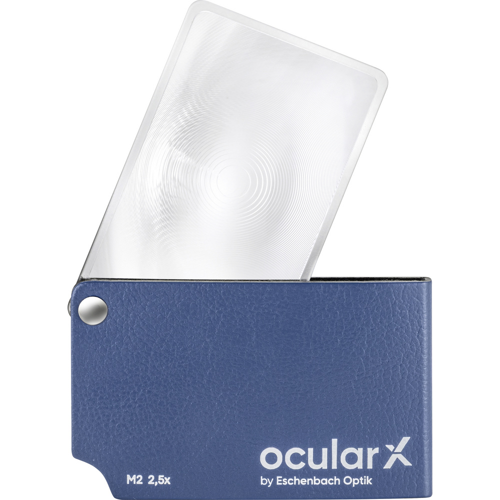 Eschenbach Xm0201 Ocularx M2 Handlupe Vergrößerungsfaktor: 2.5 X Linsengröße: (l X B) 7.4 Cm X 4.8