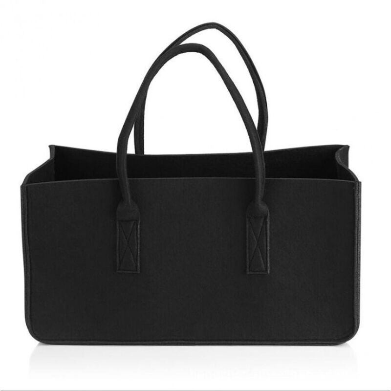Filztasche, Filz-einkaufstasche, Brennholzkorb, Strandtasche, Wäschekorb, Gartentasche, Picknickkorb (1 Stück)