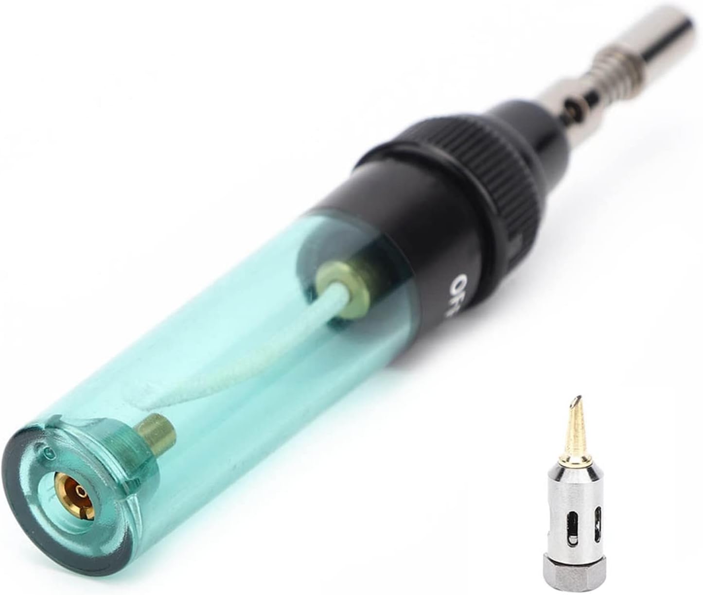 Kabelloses Butangas-lötkolben-set, Mini-lötbrenner Mit Stiftförmigem Gasbrenner Und Ergonomischem Kunststoffgriff + Lötkolben