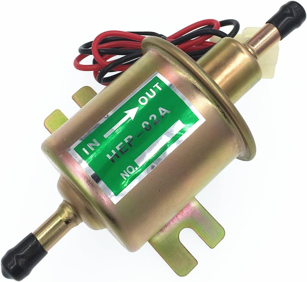 Hep-02a 12v Universal-elektrokraftstoffpumpe Für Benzin Und Diesel, Niederdruck, Hep-02a Universal 12v Elektrokraftstoffpumpe Für Die Meisten Autos, Vergaser, Motorräder Und Atvs