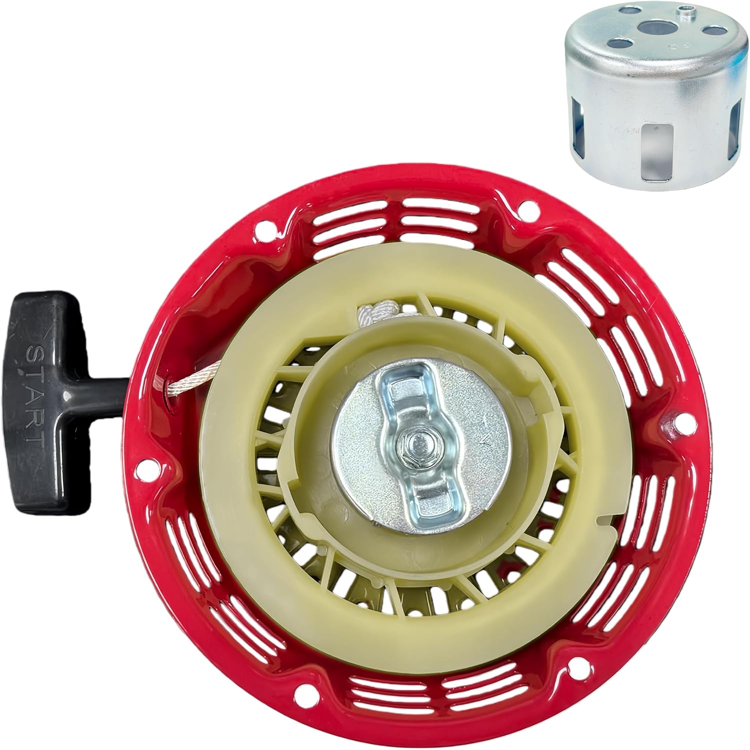 Seilzugstarter Für Gx120, Gx160, Gx200, Gx140 5,5 Ps Und 6,5 Ps Motor, Starterseil Mit Starterabschaltung, Ersatz-seilzugstarter