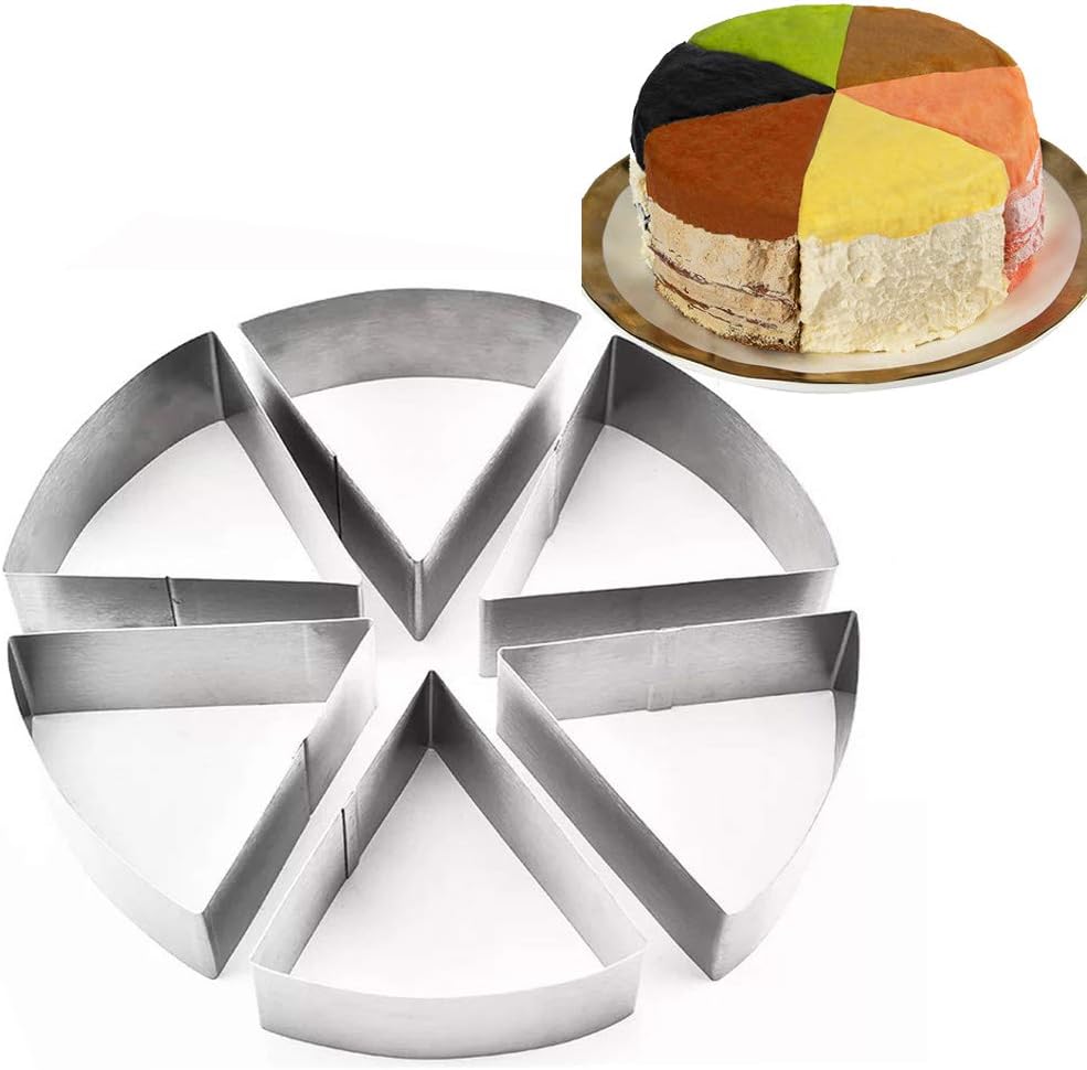 Kuchenformen Aus Edelstahl Für Spezielle Formen - Set Mit 3 Gebäckformen (runde Förmchen)