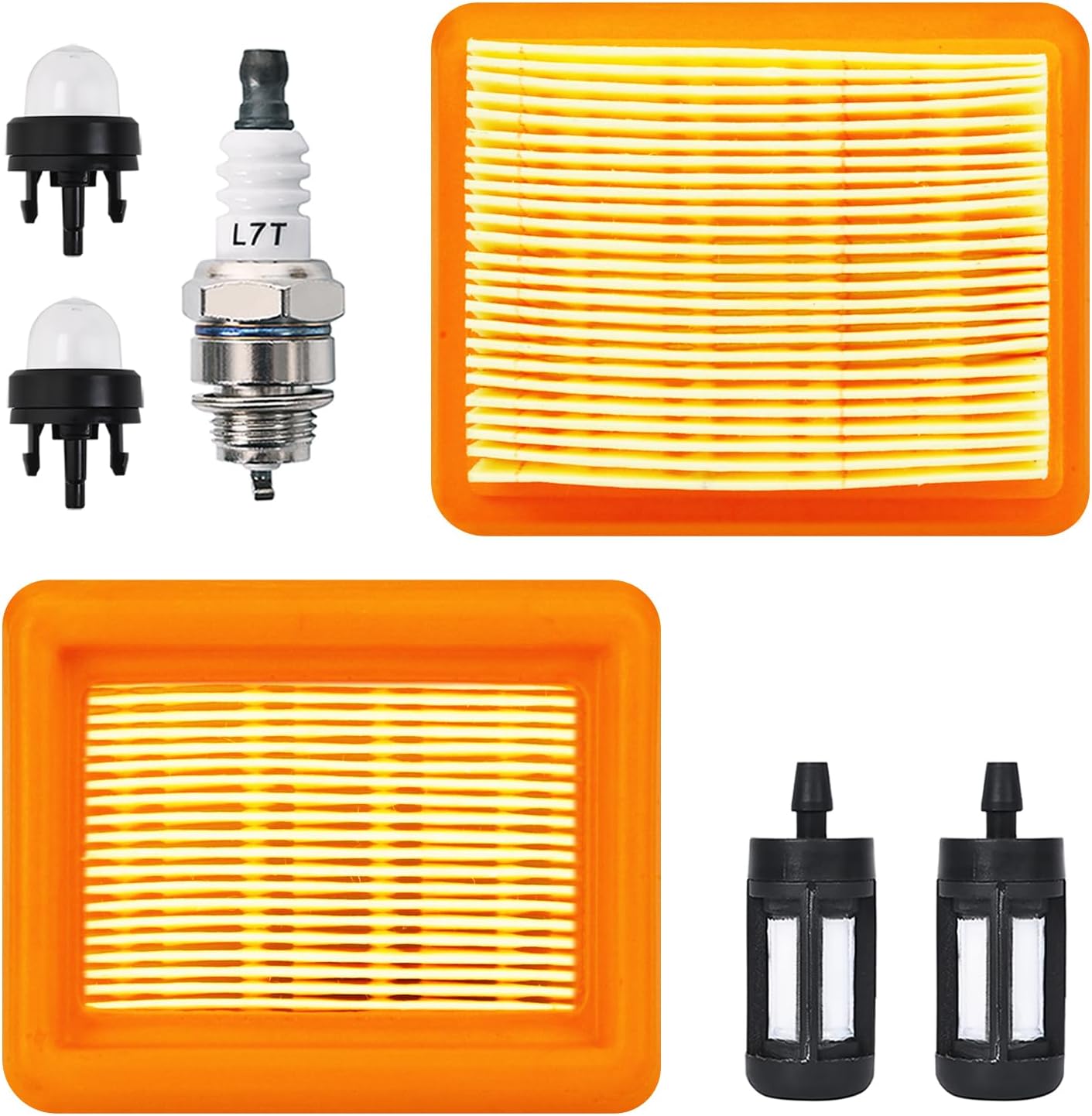 Luftfilter-set Für Stihl Fs120, Fs200, Fs250, Fs300, Fs350, Fr350 Freischneider, Luftfilter Mit Zündkerze Und Primerpumpe, Zubehör Fs 120, Filter-nr. 4134 141 0300