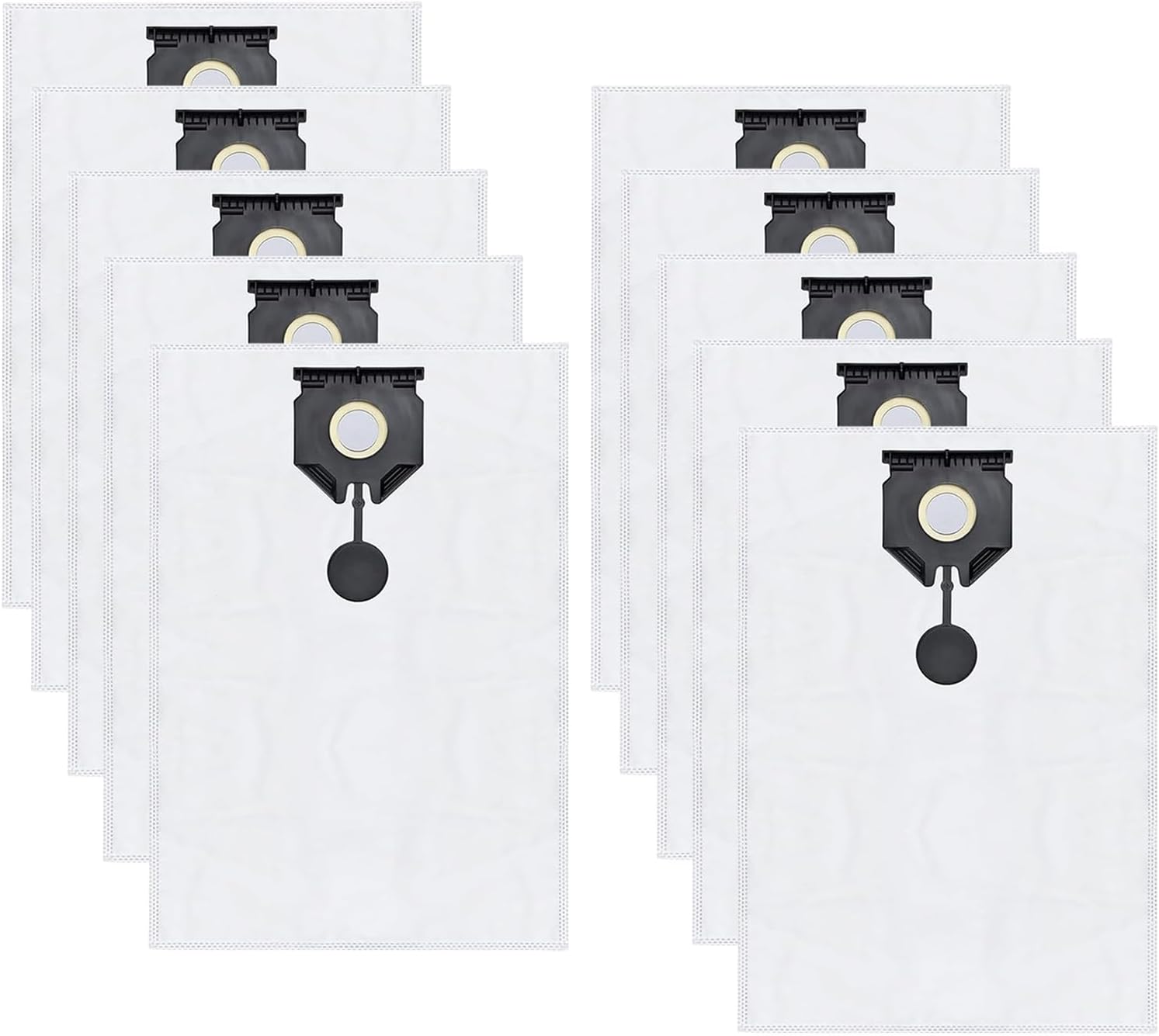 Packung Mit 10 Staubbeuteln Für Kärcher Nt 30/1 Ap Te L, Nt 30/1 Ap L, Nt 30/1 Tact L, Nt 30/1 Tact Te L 30 L. Ersatzteile Für Nass-/trockensauger.