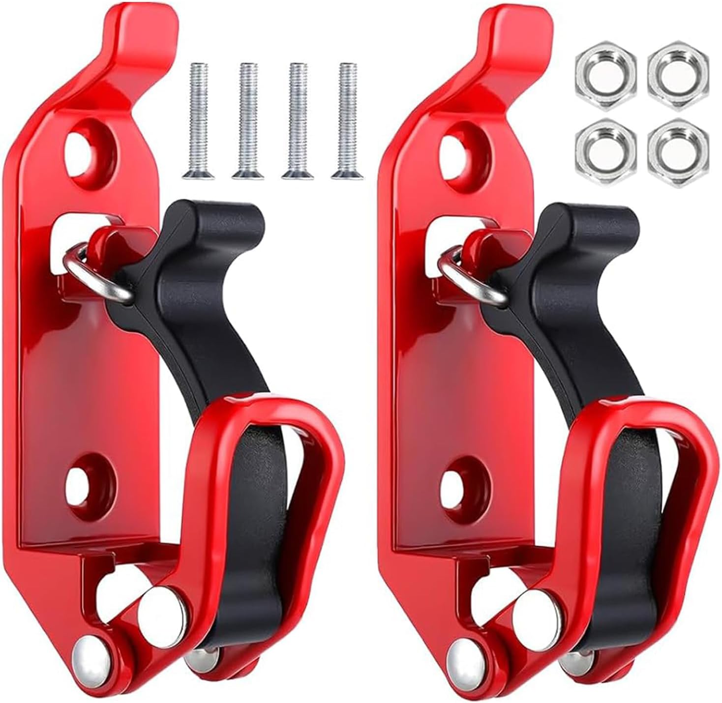 2-teiliges Schaufelhalterungsset Für Dachgepäckträger, Gummi-metall-klemmen, Wandhalterungen, Schnellverschluss-axthalterungsset Für Lkw Und Boot