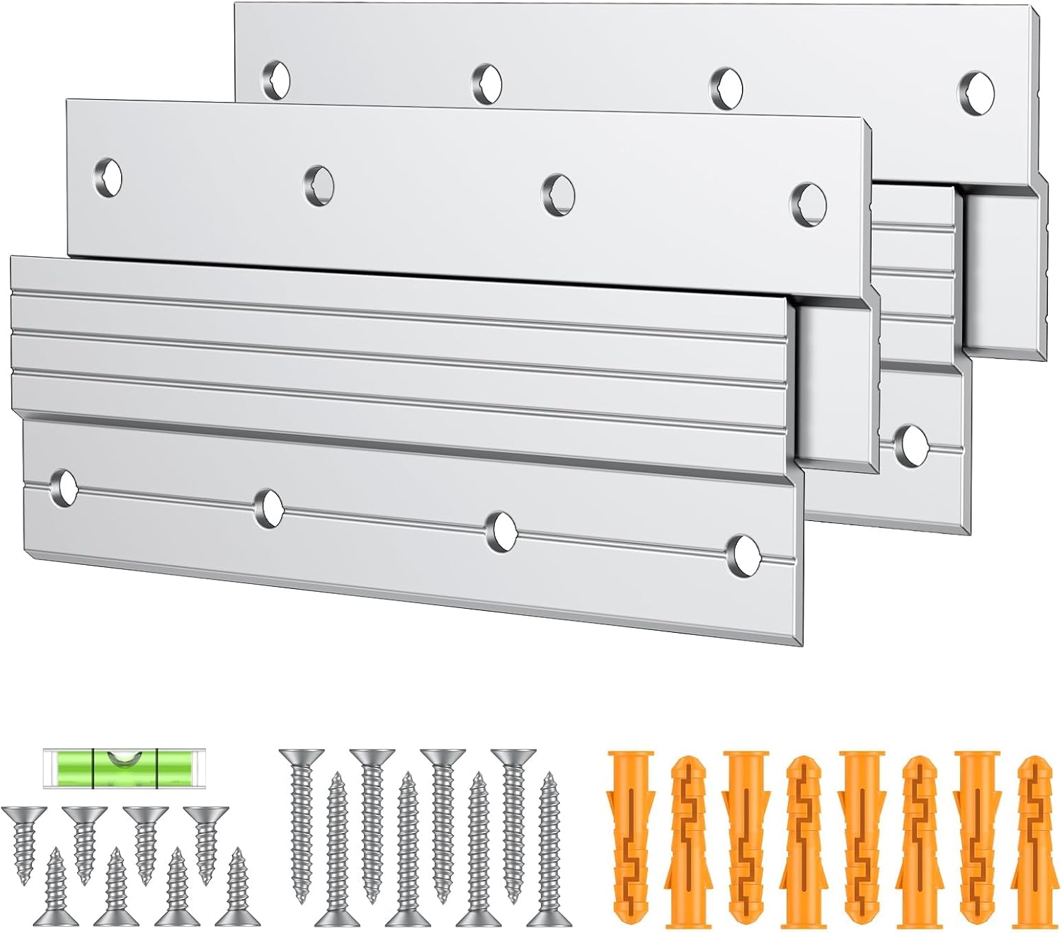 2 Paar 15 Cm Lange Krähenfußhaken, Tragkraft 27 Kg, Robuste Krähenfuß-bilderhaken, Spiegelaufhängung Aus Aluminiumlegierung, Wandhalterung