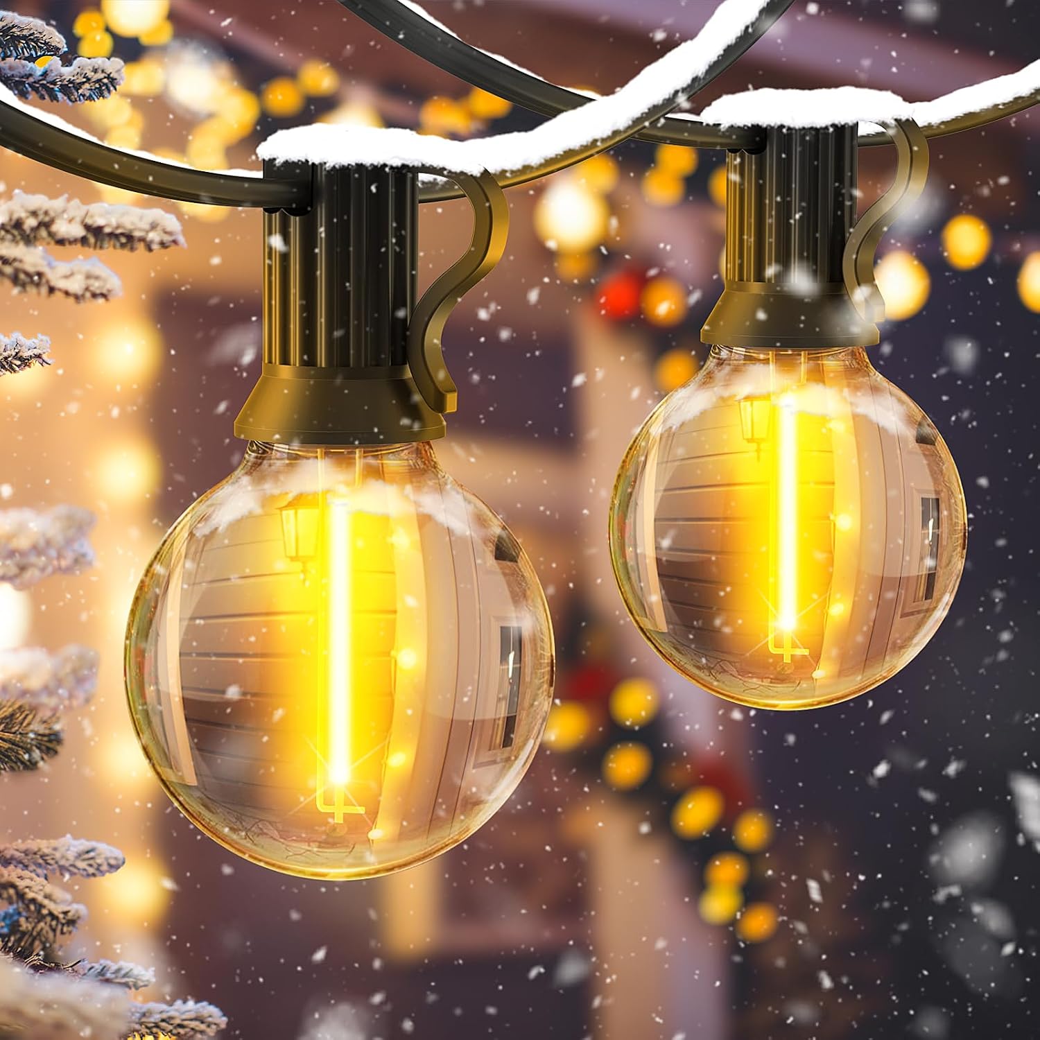Lichterkette Für Den Außenbereich, 15 M - 25+1 G40 Leds