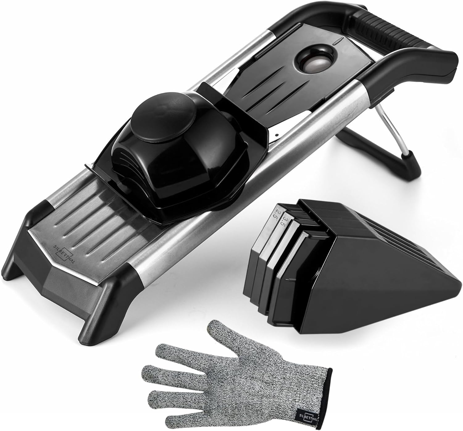 Japanische Mandoline Aus Edelstahl Mit V-förmiger Klinge