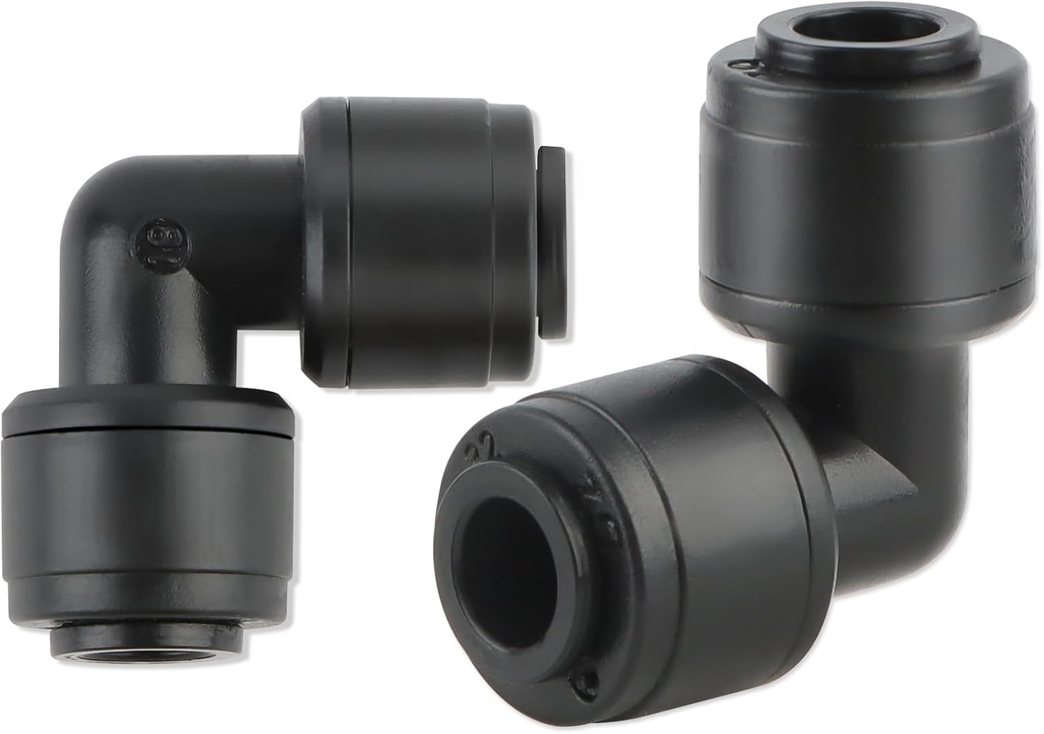 30 Stück 90°-schnellkupplungs-winkelstücke 1/4", Steckkupplungen Für 1/4-zoll-schläuche, Auslaufsichere Anschlüsse Für Tropf- Und Sprinkleranlagen