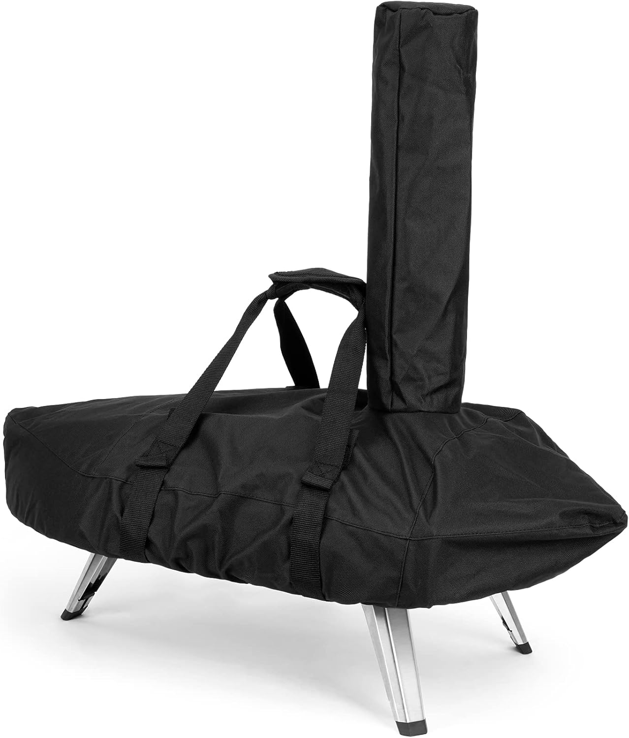 Pizzaofenabdeckung Für Ooni Karu 12, 600d Pvc Wasserdichte Und Uv-beständige Schutzplane Mit Tragegriffen, Für Den Außenbereich, 78 × 40 × 44 Cm