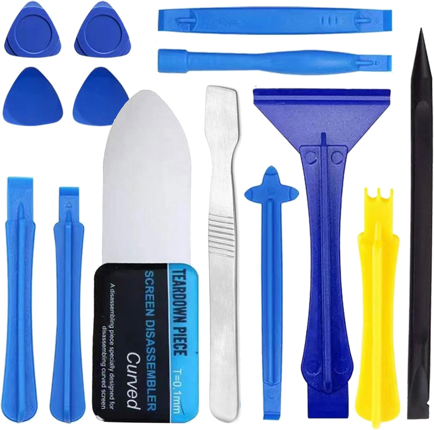 14-teiliges Hebelwerkzeug-set – Öffnungswerkzeug, Metall, Kunststoff, Ultradünn, Reparaturwerkzeug-set Für Smartphones, Handys, Laptops, Macbooks Und Tablets