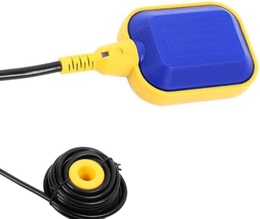 Kabelgesteuerter Wasserstandsregler, 250v 16a Schwimmerschalter Für Pumpe, Kabelgesteuerter Flüssigkeitswasserstandssensor (5m)