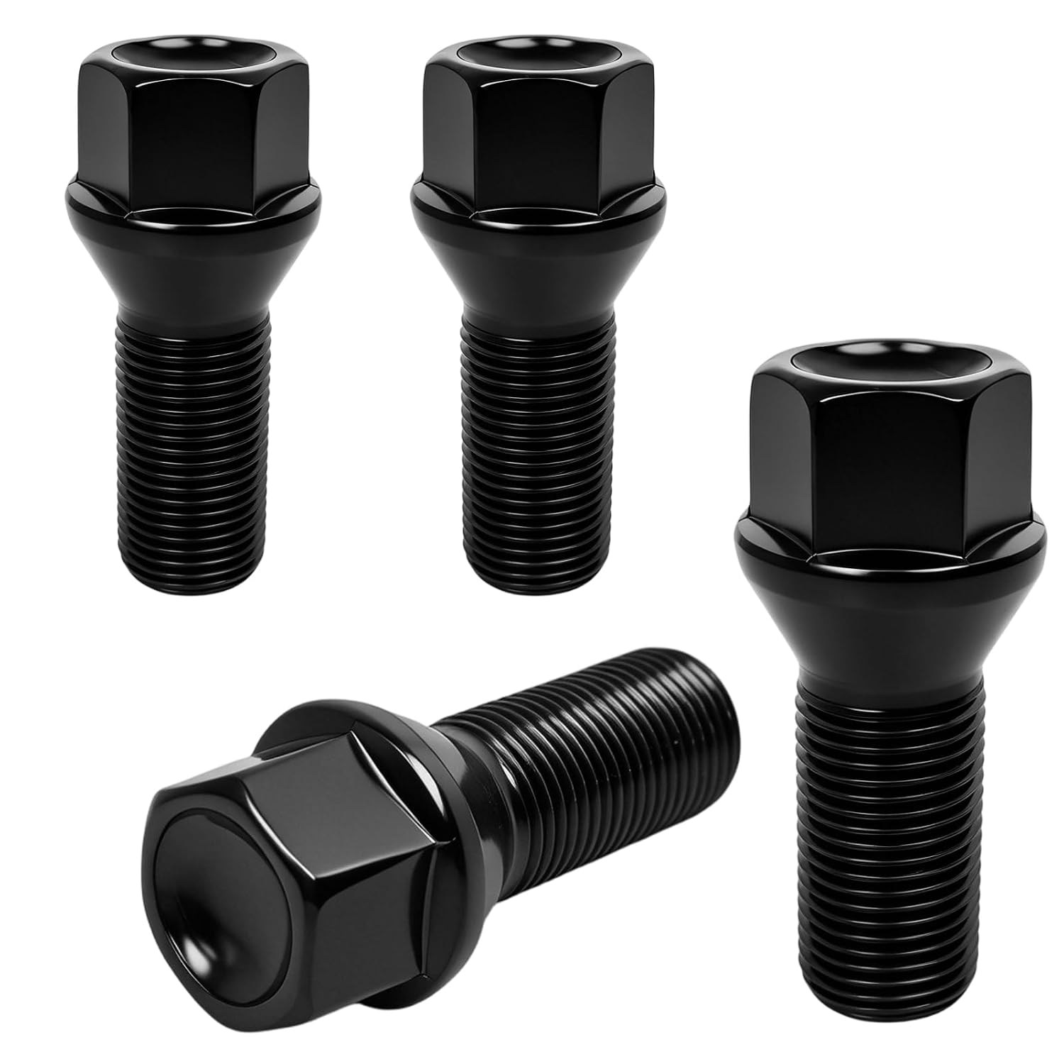 Satz Mit 4 Radbolzen M14x1,25, Passend Für Bmw 1er, 2er, 3er, 4er, 5er, 6er, 7er Und 8er (220i, 225i, 320i, 20i, 28i, Teilenummer 36136781151)