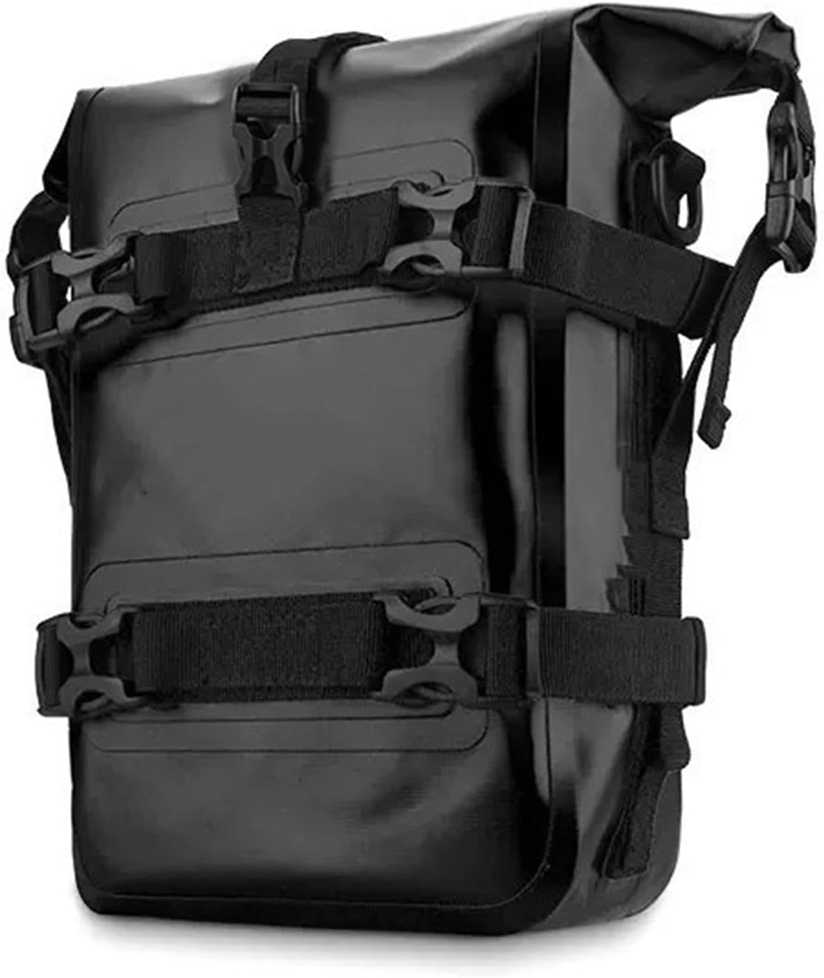 8l Wasserdichte Motorrad-sturzbügeltasche - Motorrad-reisegepäck, Seitenrahmentasche, Robuste Fahrerausrüstung Mit Verstellbaren Gurten Und Schultergurt (1 Stück - Schwarz)
