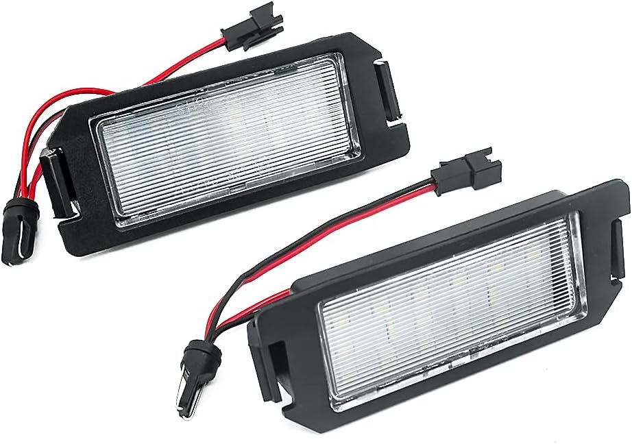 Weiße Led-kennzeichenbeleuchtung Für Hyundai I10 I20 Tiburon Coupé Veloster Fs Xg30 Terracan Hp Kia Rio Picanto Ta Soul