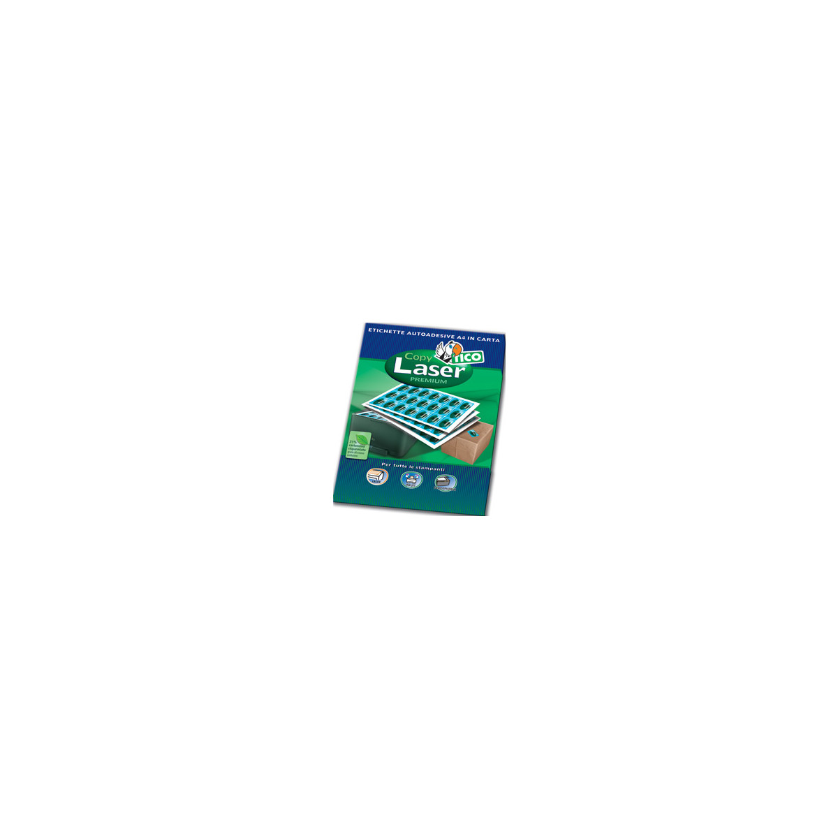 Tico Copy Laser Premium Selbstklebendes Etikett Weiß 400 Stück(e)