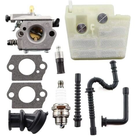 Kit De Carburateur Walbro Wt194 Pour Tronçonneuses Stihl 024 026 Ms240 Ms260 024av 024sfiltre À Air Inclusremplacement 11211200611