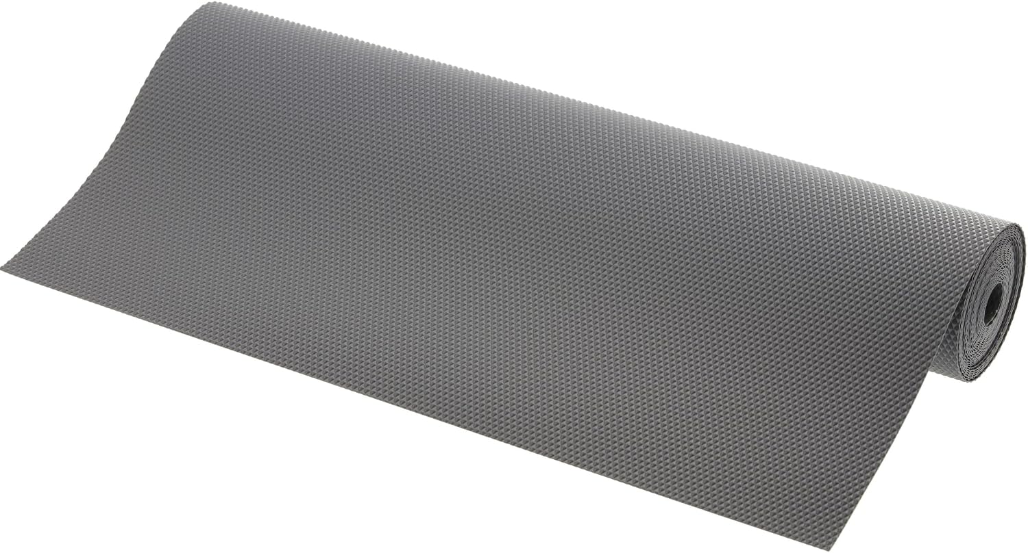 Rutschfeste Einlagen Für Kühlschrankschubladen – Schubladenschoner Für Küchenschränke – Anthrazitgrau, 45 X 500 Cm