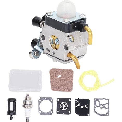 Kit Carburateur + Filtre À Air + Bougie D'Allumage + Tuyau De Filtre À Carburant Pour Moteurs Stihl Fs38, Fs55 Et Autres