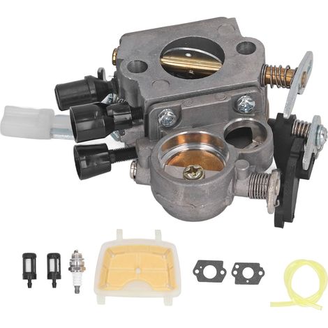 Carburateur C1q S269 Avec Filtre De Conduite D'Air/carburant Et Bougie D'Allumage Adaptés Aux Tronçonneuses Stile Ms171, Ms181, Ms201, Ms211 Et Autres.