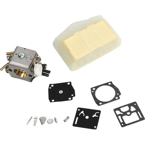 Kit De Réparation Carburateur Avec Membrane Filtre À Air Compatible Husqvarna 372 371 365 362, Pièces De Rechange Pour Tronçonneuse Essence Et Autres Modèles.