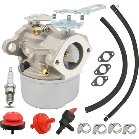 Carburateur Compatible Tecumseh 5hp Mtd Toro Pour Tondeuse Et Souffleuse À Neige Modèles 632107 640084 Hssk50 Hs50 Lh195sa -autres