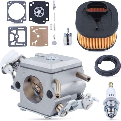 Carburateur Pour Tronçonneuse Husqvarna 372xp 365 362 372 371, Pièces De Rechange, Carburateur + Filtre À Air + Bougie D'Allumage + Carburateur