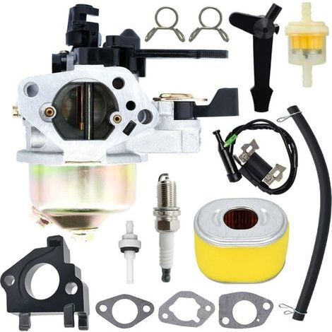Compatible Avec Le Carburateur Gx390 13hp Pour Moteurs Honda Gx340 11hp Gx 390 Avec Kit De Réalimentation Du Filtre À Air
